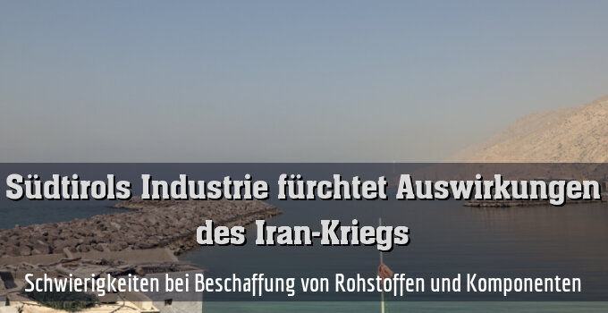 Schwierigkeiten bei Beschaffung von Rohstoffen und Komponenten