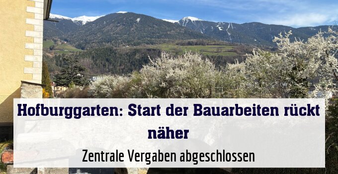 Zentrale Vergaben abgeschlossen