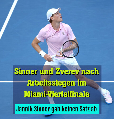 Jannik Sinner gab keinen Satz ab