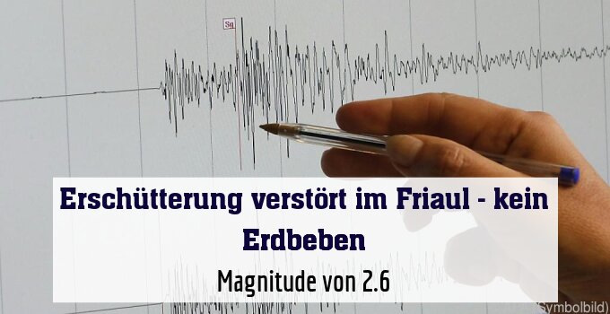 Magnitude von 2.6