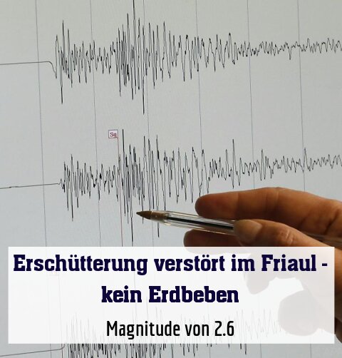 Magnitude von 2.6