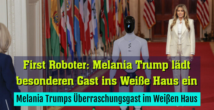 Melania Trumps Überraschungsgast im Weißen Haus