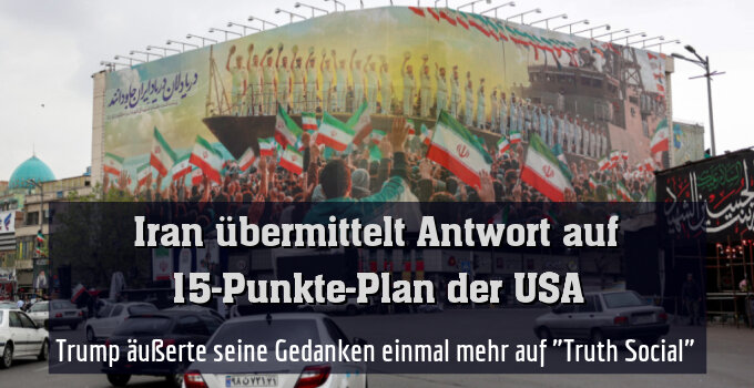 Erste Inhalte der angeblichen iranischen Antwort sickerten durch