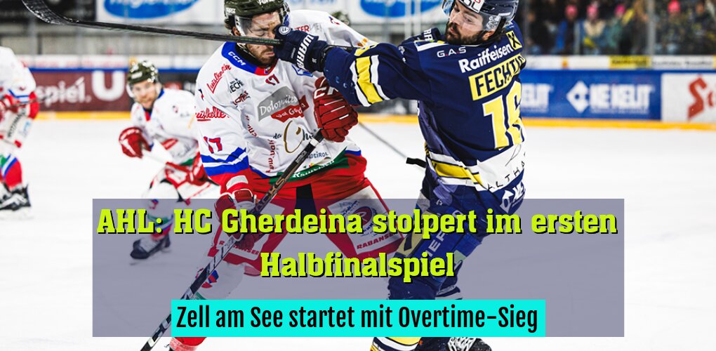 Zell am See startet mit Overtime-Sieg