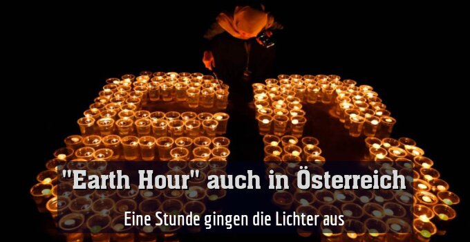Eine Stunde gingen die Lichter aus