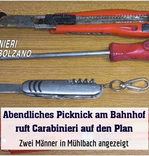 Zwei Männer in Mühlbach angezeigt
