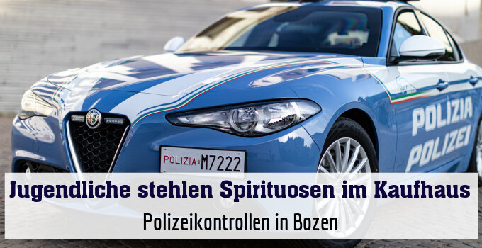 Polizeikontrollen in Bozen