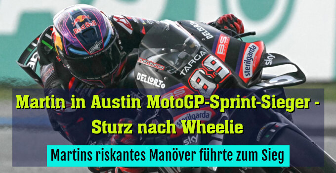 Martins riskantes Manöver führte zum Sieg