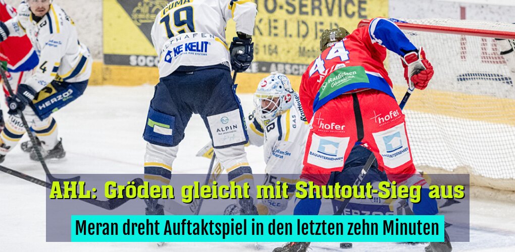 Meran dreht Auftaktspiel in den letzten zehn Minuten