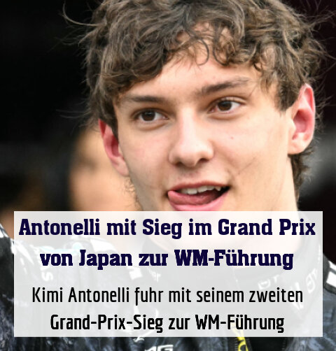 Kimi Antonelli mischt die Formel-1-WM auf