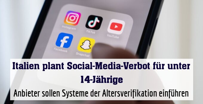 Anbieter sollen Systeme der Altersverifikation einführen
