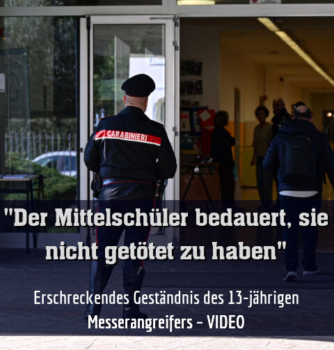 Erschreckendes Geständnis des 13-jährigen Messerangreifers – VIDEO