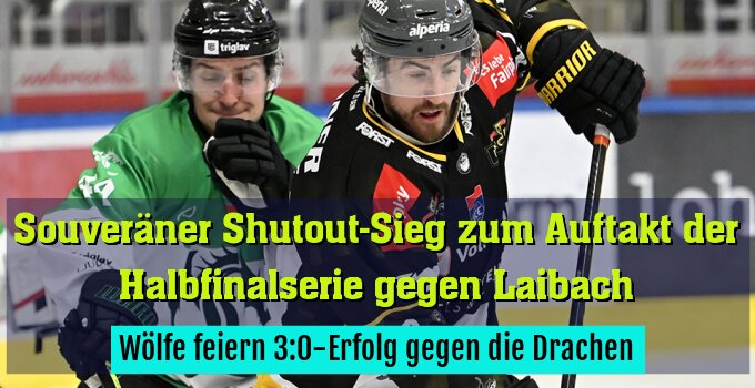 Wölfe feiern 3:0-Erfolg gegen die Drachen