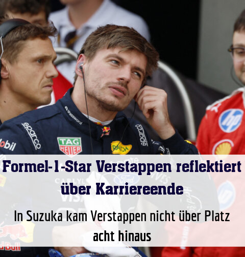 In Suzuka kam Verstappen nicht über Platz acht hinaus