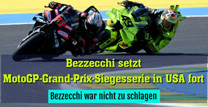 Bezzecchi war nicht zu schlagen