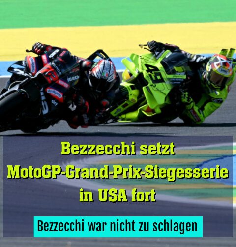 Bezzecchi war nicht zu schlagen