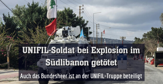 Auch das Bundesheer ist an der UNIFIL-Truppe beteiligt