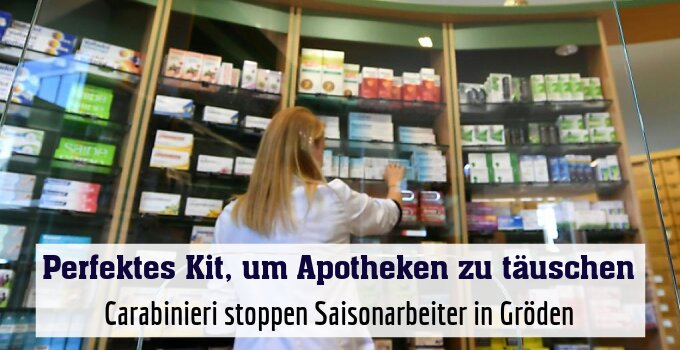 Carabinieri stoppen Saisonarbeiter in Gröden