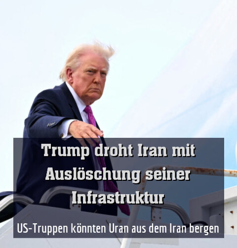 US-Präsident droht Teheran