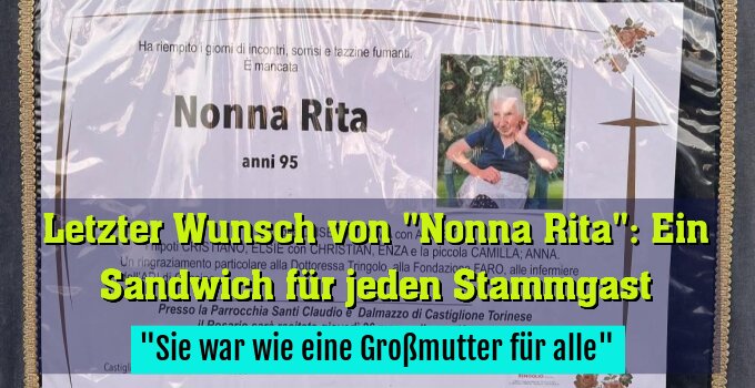 "Sie war wie eine Großmutter für alle"