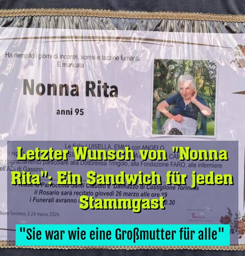 "Sie war wie eine Großmutter für alle"