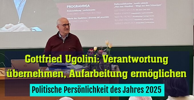 Politische Persönlichkeit des Jahres 2025