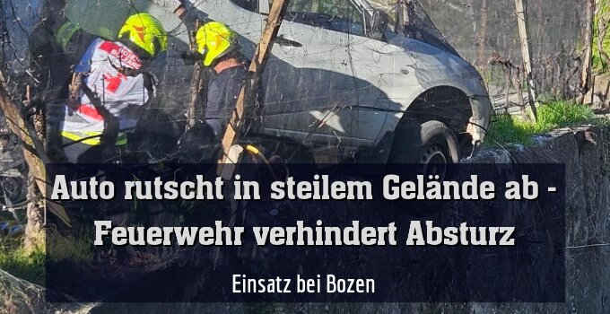 Einsatz bei Bozen