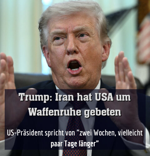US-Präsident spricht von "zwei Wochen, vielleicht paar Tage länger"
