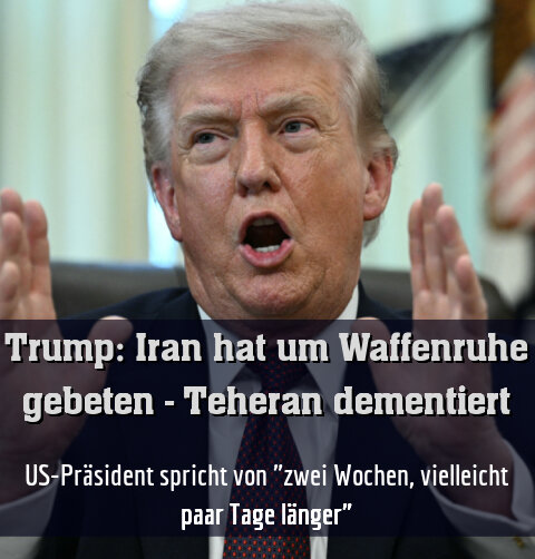 US-Präsident spricht von "zwei Wochen, vielleicht paar Tage länger"