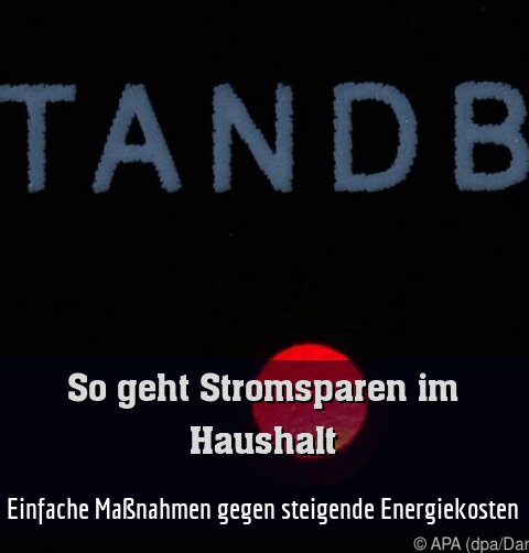 Einfache Maßnahmen gegen steigende Energiekosten
