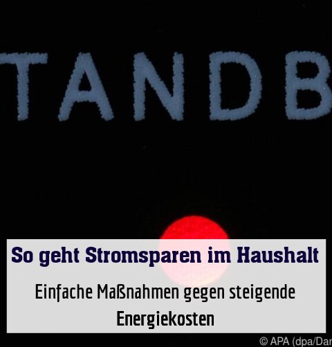 Einfache Maßnahmen gegen steigende Energiekosten
