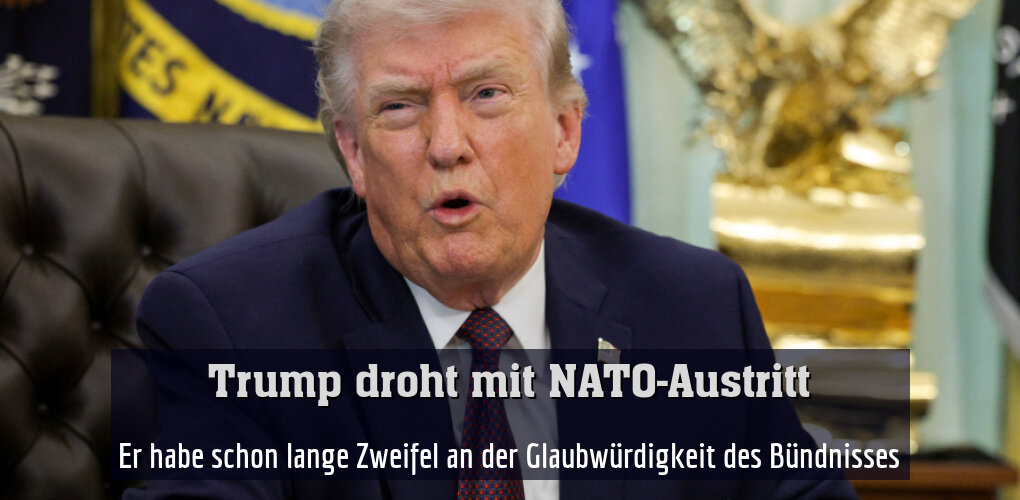 Er habe schon lange Zweifel an der Glaubwürdigkeit des Bündnisses