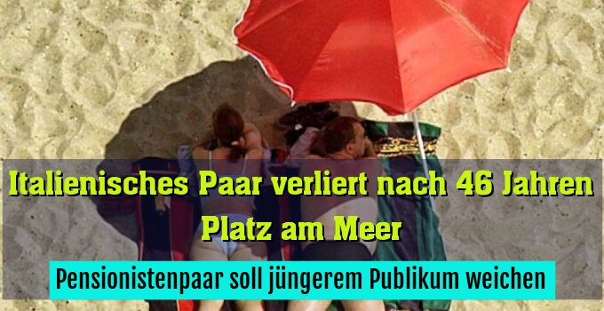 Pensionistenpaar soll jüngerem Publikum weichen