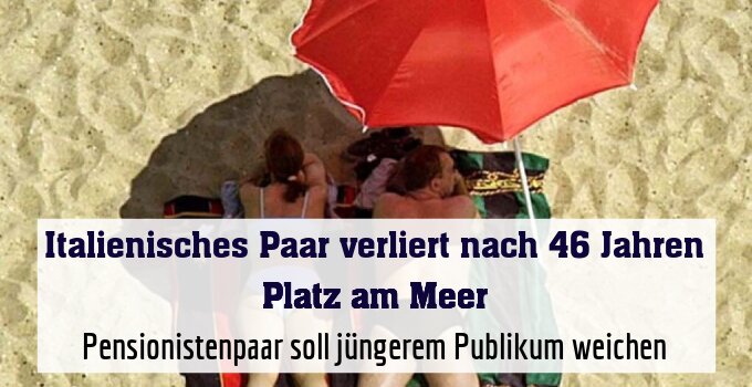 Pensionistenpaar soll jüngerem Publikum weichen