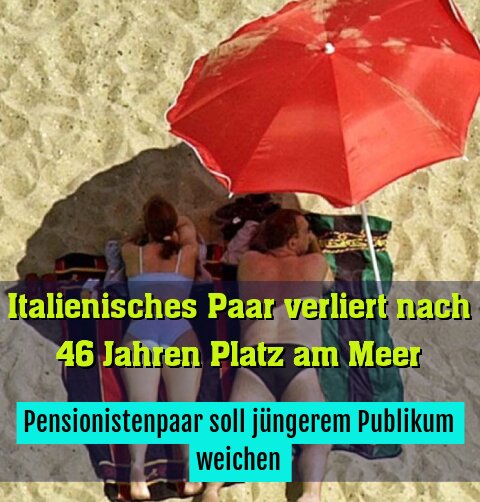 Pensionistenpaar soll jüngerem Publikum weichen