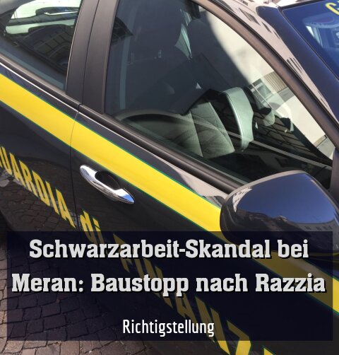 Richtigstellung