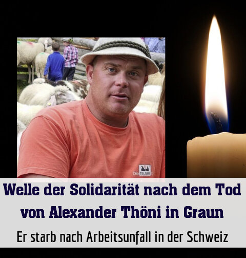 Er starb bei einem Arbeitsunfall in der Schweiz