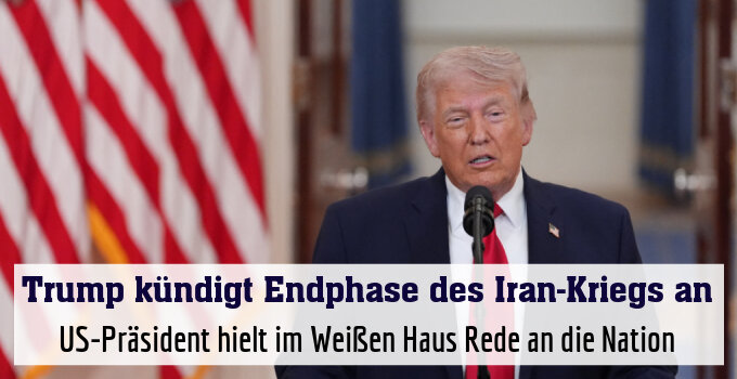 US-Präsident hielt im Weißen Haus Rede an die Nation