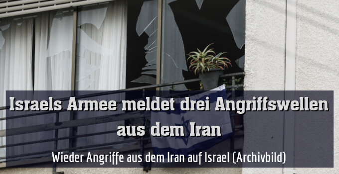 Wieder Angriffe aus dem Iran auf Israel (Archivbild)