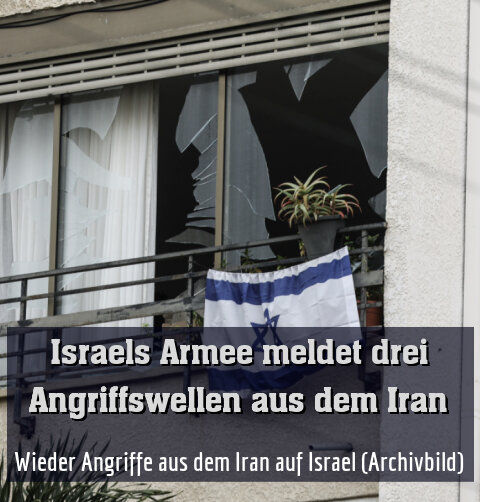 Wieder Angriffe aus dem Iran auf Israel (Archivbild)