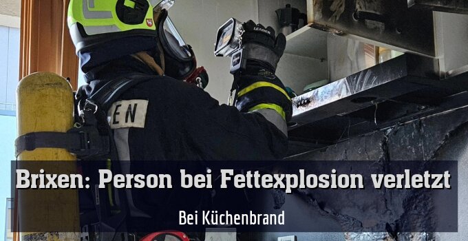 Bei Küchenbrand 