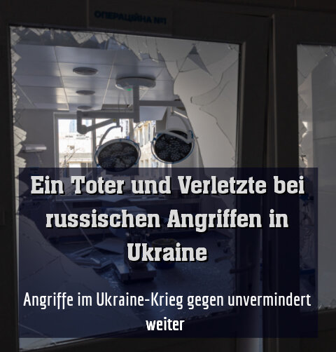 Angriffe im Ukraine-Krieg gegen unvermindert weiter (Archivbild)