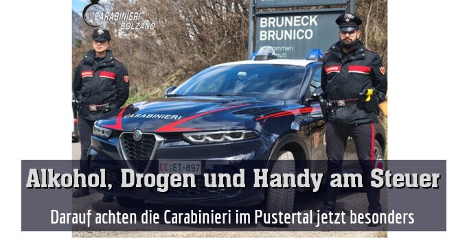 Darauf achten die Carabinieri im Pustertal jetzt besonders