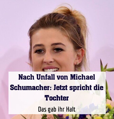 Das gab ihr Halt