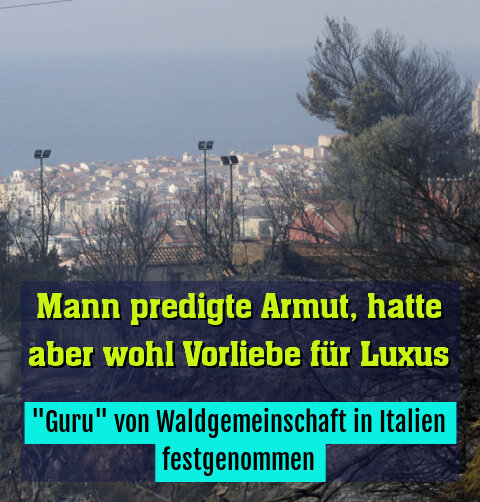 Mann predigte Armut, hatte aber wohl Vorliebe für Luxus