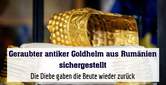 Die Diebe gaben die Beute wieder zurück