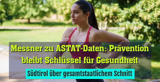 Südtirol über gesamtstaatlichem Schnitt