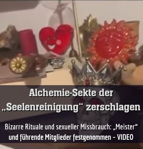 Betrug, bizarre Rituale und sexueller Missbrauch: „Meister“ und drei führende Mitglieder festgenommen – VIDEO