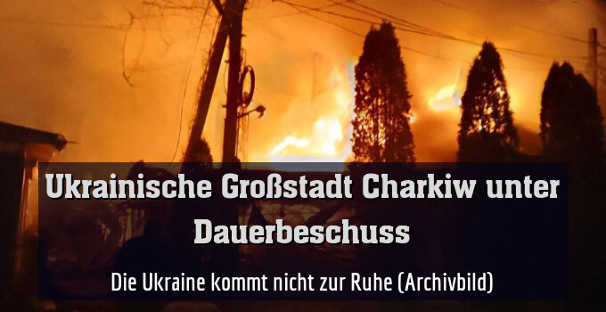 Die Ukraine kommt nicht zur Ruhe (Archivbild)