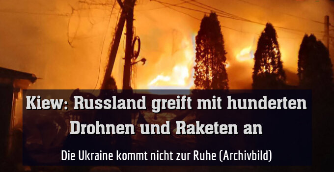 Die Ukraine kommt nicht zur Ruhe (Archivbild)